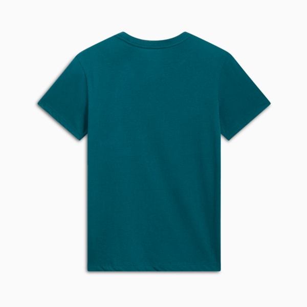 Camiseta Holiday Metallic para mujer, Cold Green, extralarge